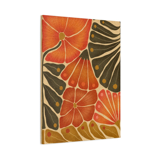 Colorful Flower Abstract Modernism Wall Art & Canvas Prints