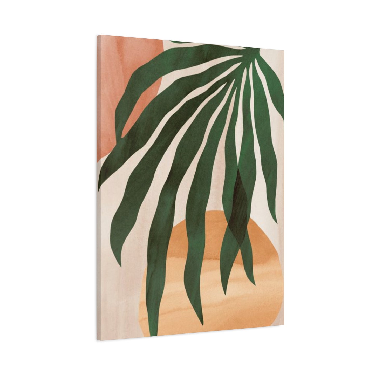 Leaves Plant Olive Green Wall Art & Canvas Prints