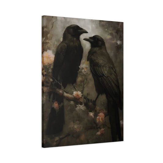 Scary Crows Halloween Wall Art & Canvas Prints