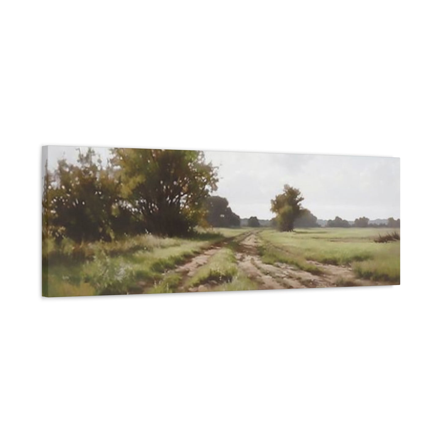 Farm Field Green Grasslands Panoramas Wall Art & Canvas Prints