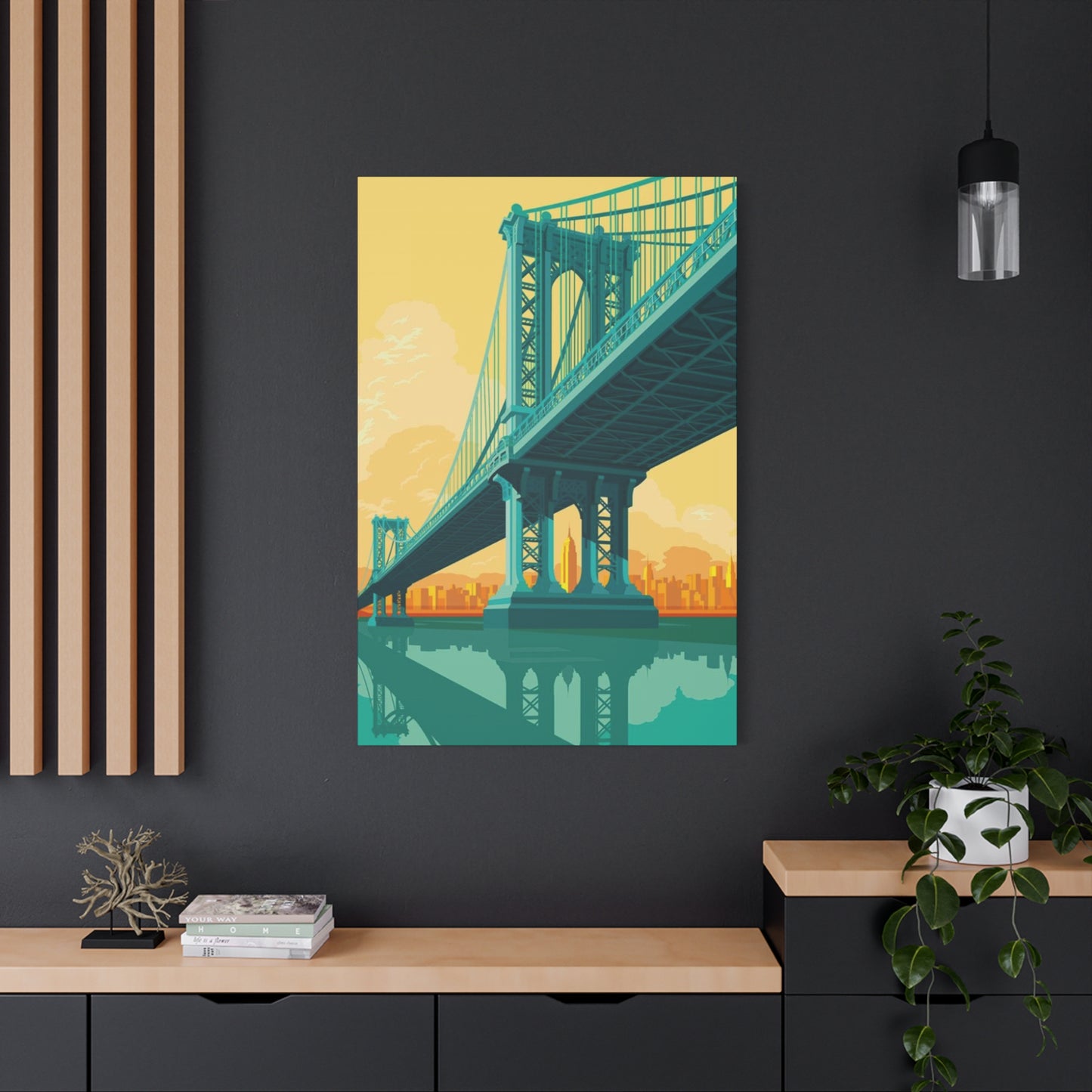 Manhattan Bridge Of New York City Wall Art & Canvas Prints