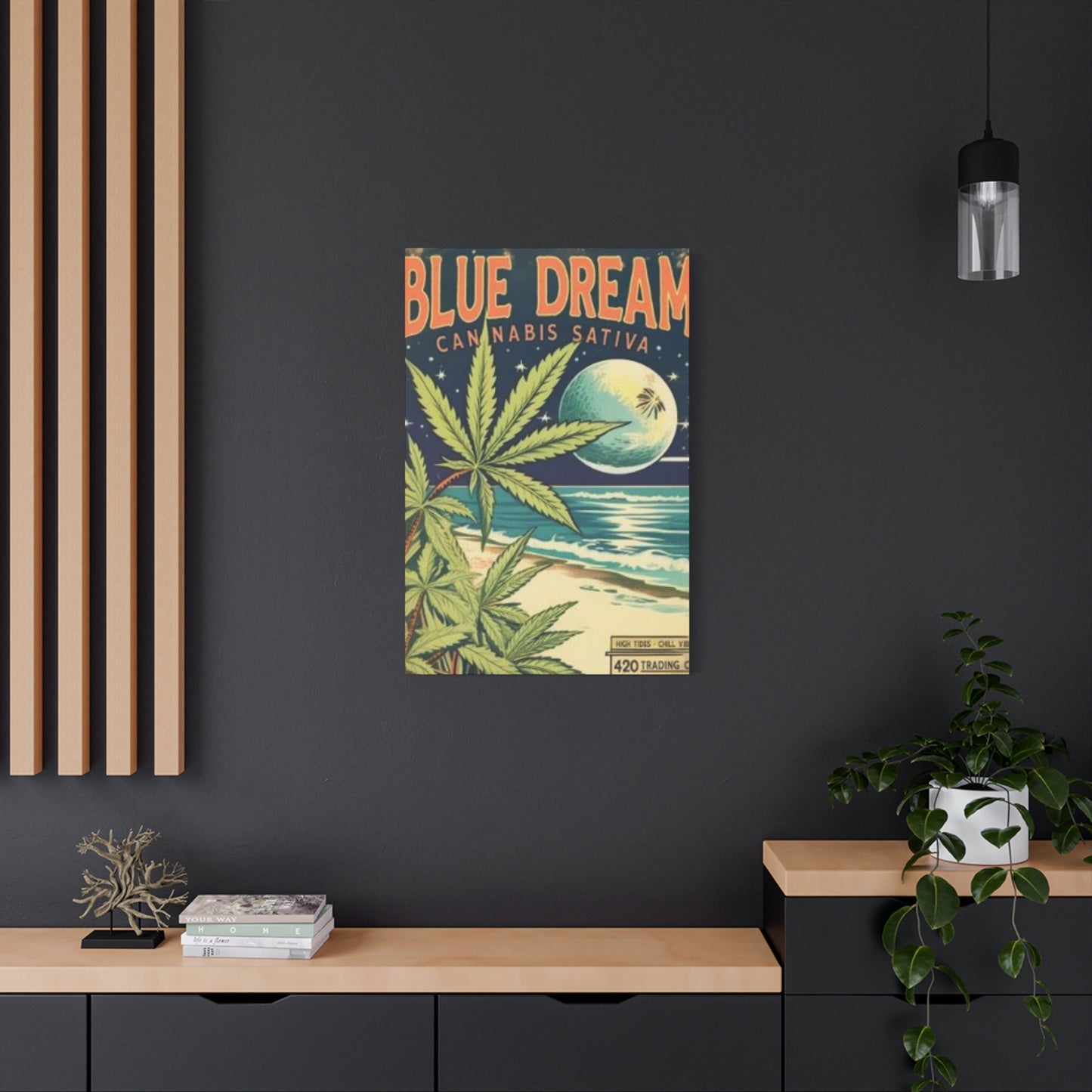 Blue Dream Marijuana Wall Art & Canvas Prints