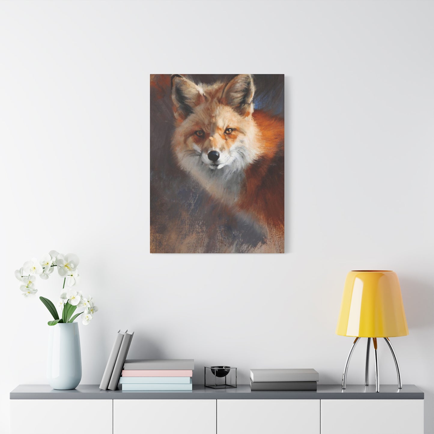 The Abstract Red Fox Portrait Wall Art & Canvas Prints