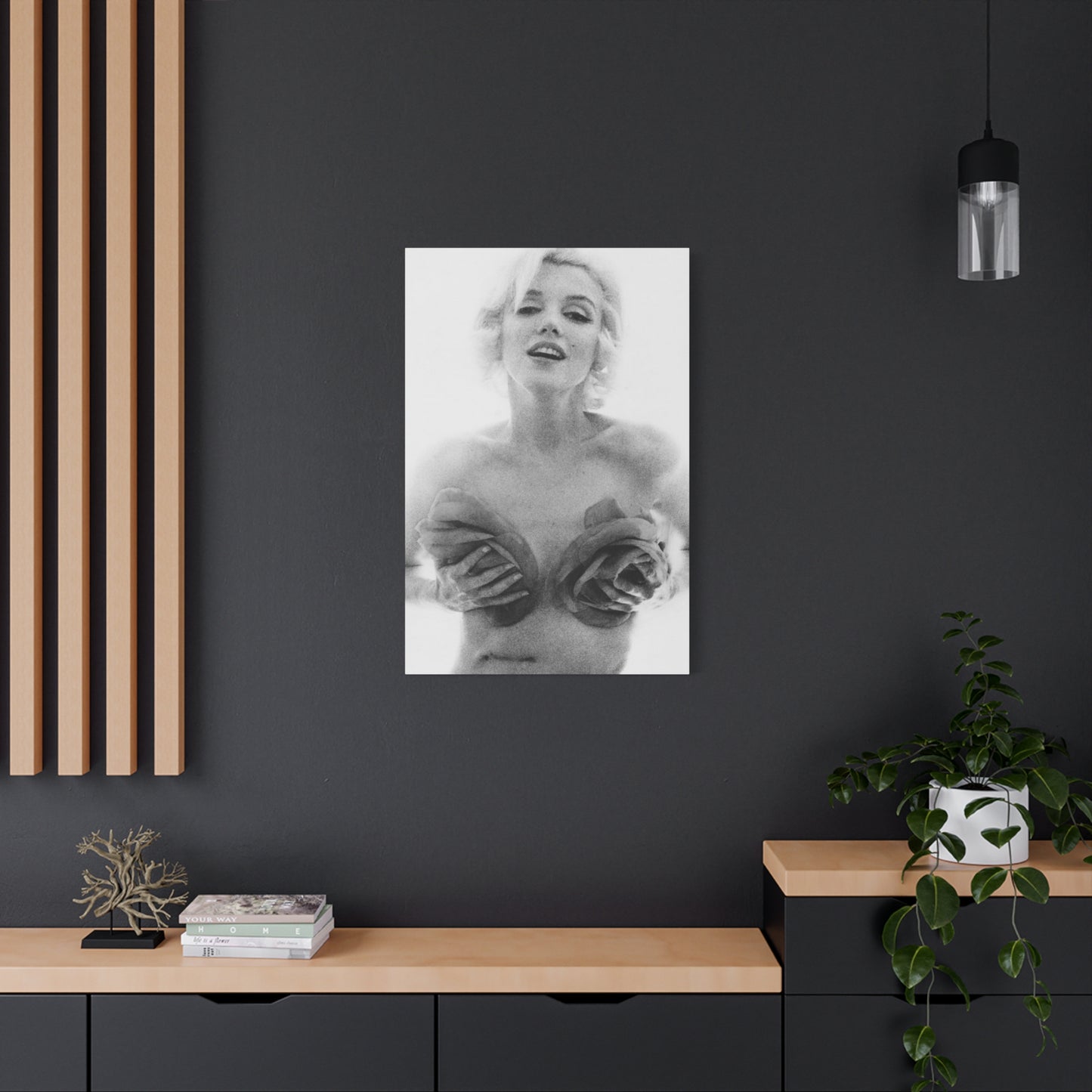 Beautiful Marilyn Monroe Naked Photo Wall Art & Canvas Prints