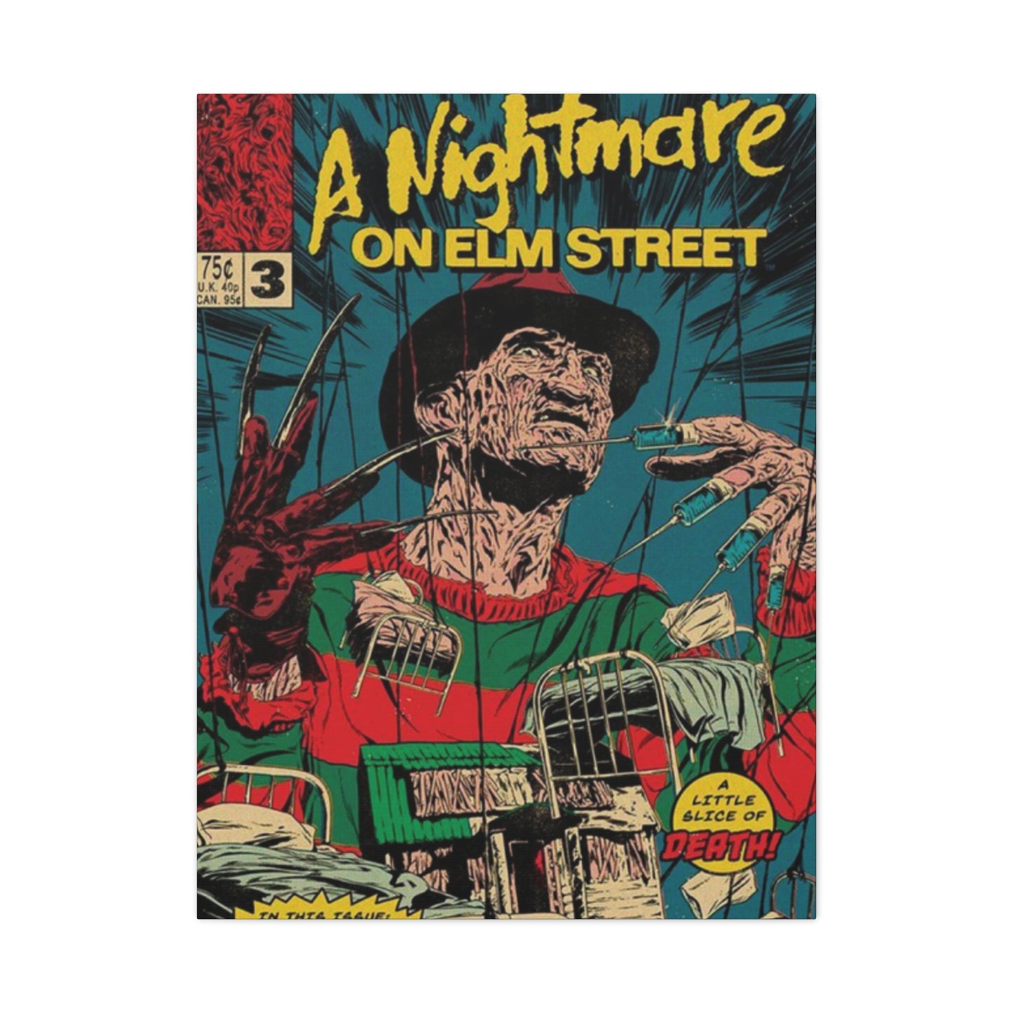 The Nightmare of ELM Street Art & Canvas Prints