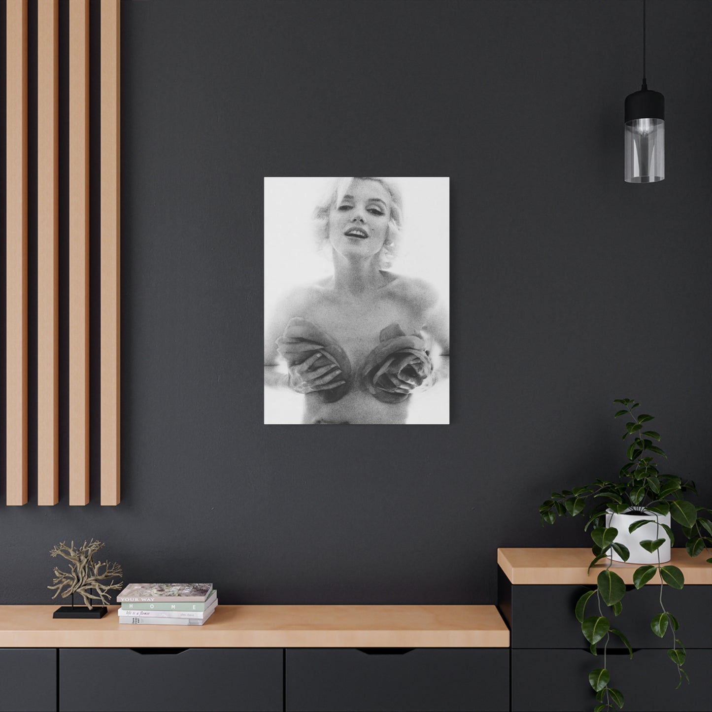 Beautiful Marilyn Monroe Naked Photo Wall Art & Canvas Prints