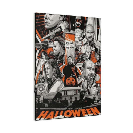 Halloween Horror Movie Poster Wall Art & Canvas Prints