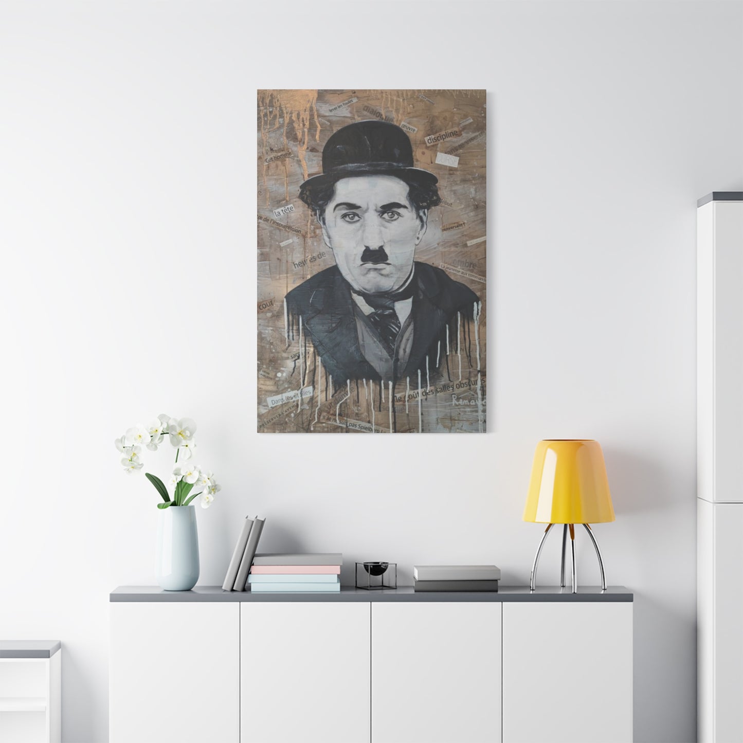 Charlie Chaplin Man Cave Decor Wall Art & Canvas Prints