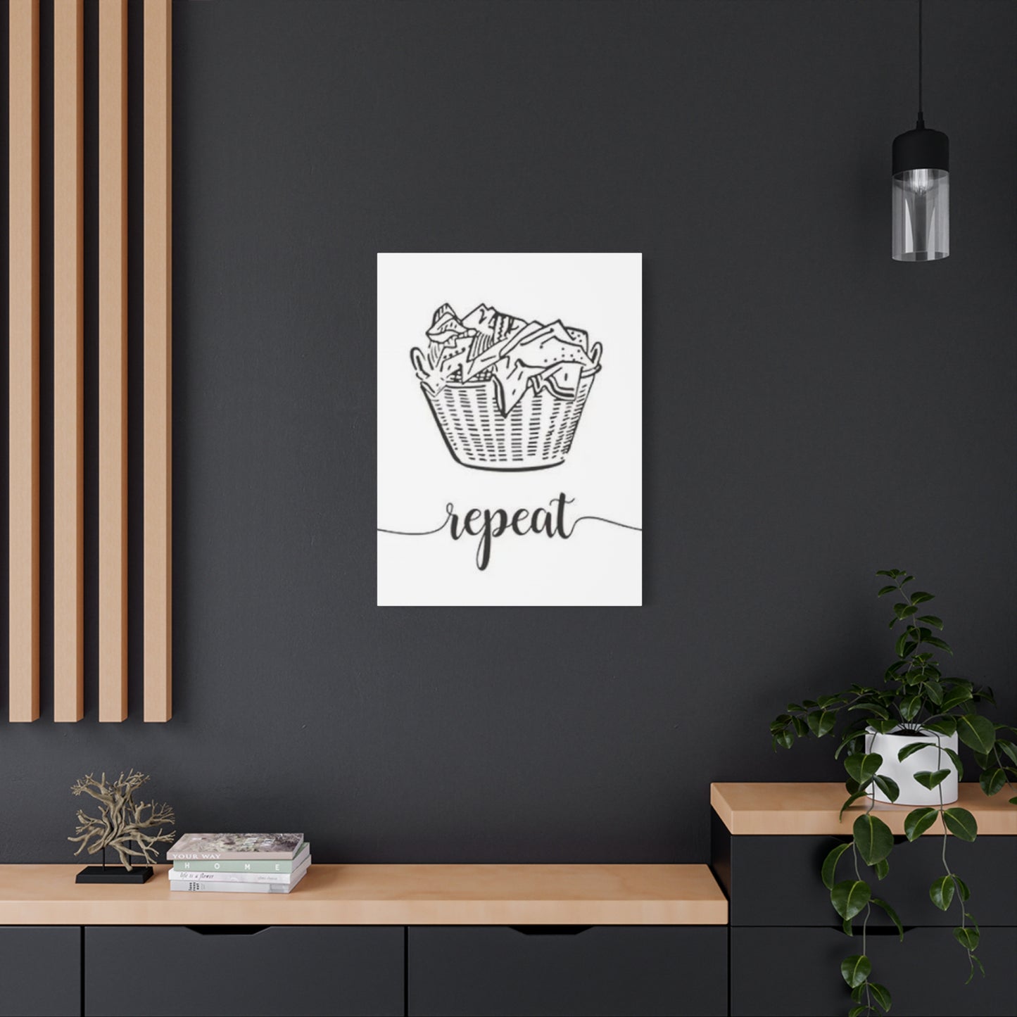 Repeat Poster Laundry Wall Art & Canvas Prints