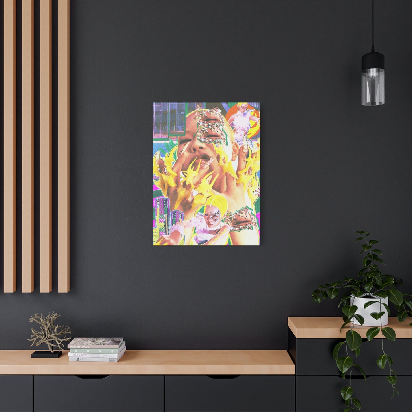 Korean Girls Painting Mixed Media Wall Art & Canvas Prints