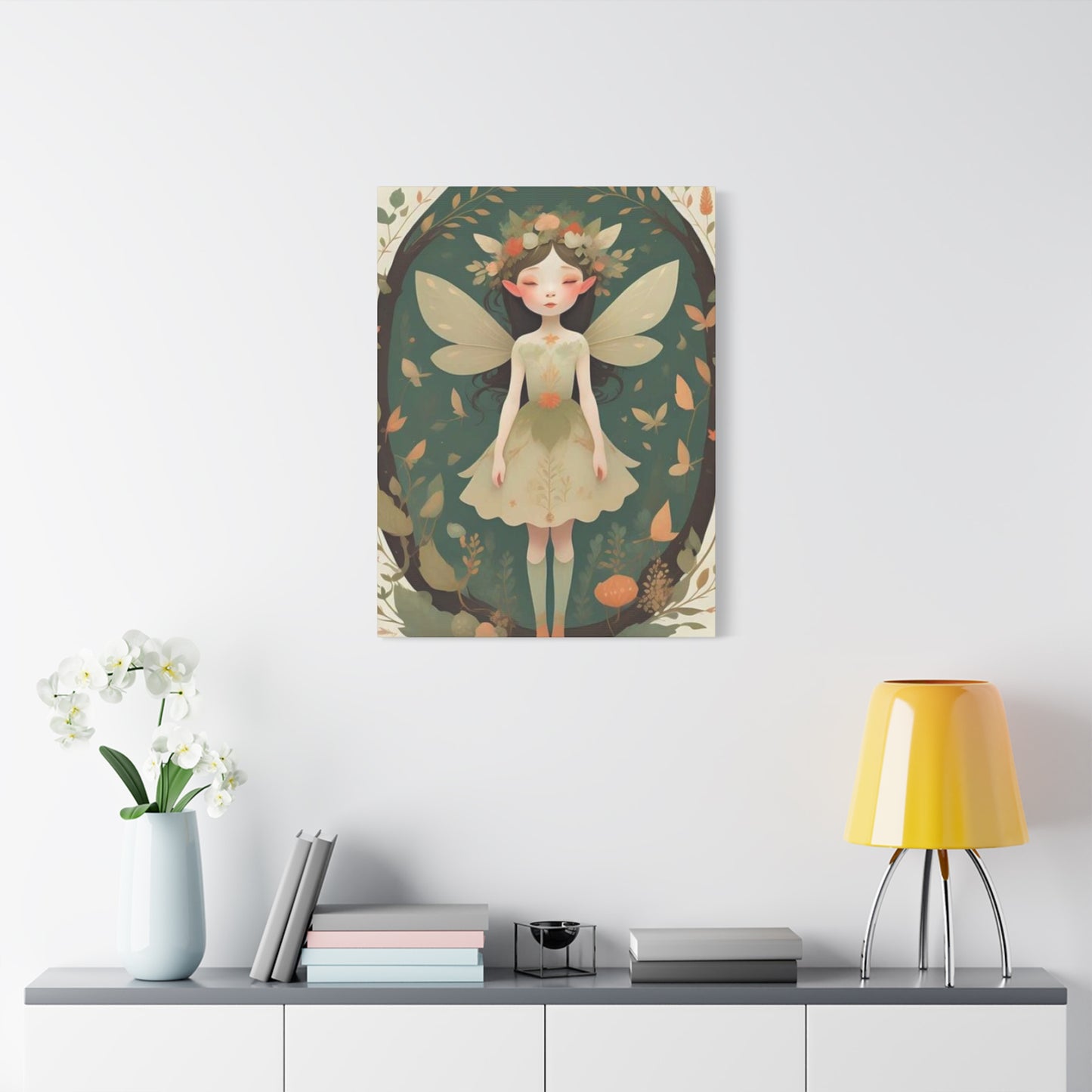 Little Angel Flower Fairies Wall Art & Canvas Prints