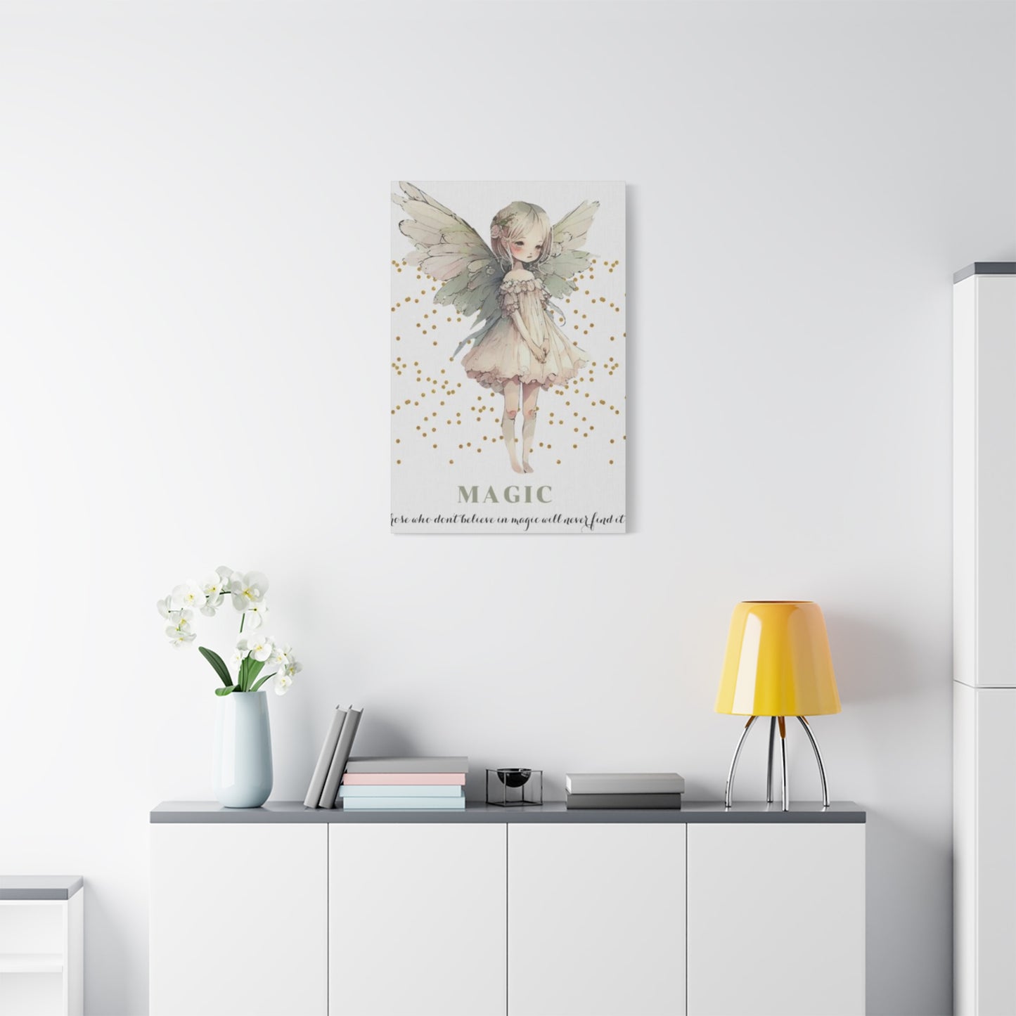 Little Angel Magic Fairies Wall Art & Canvas Prints