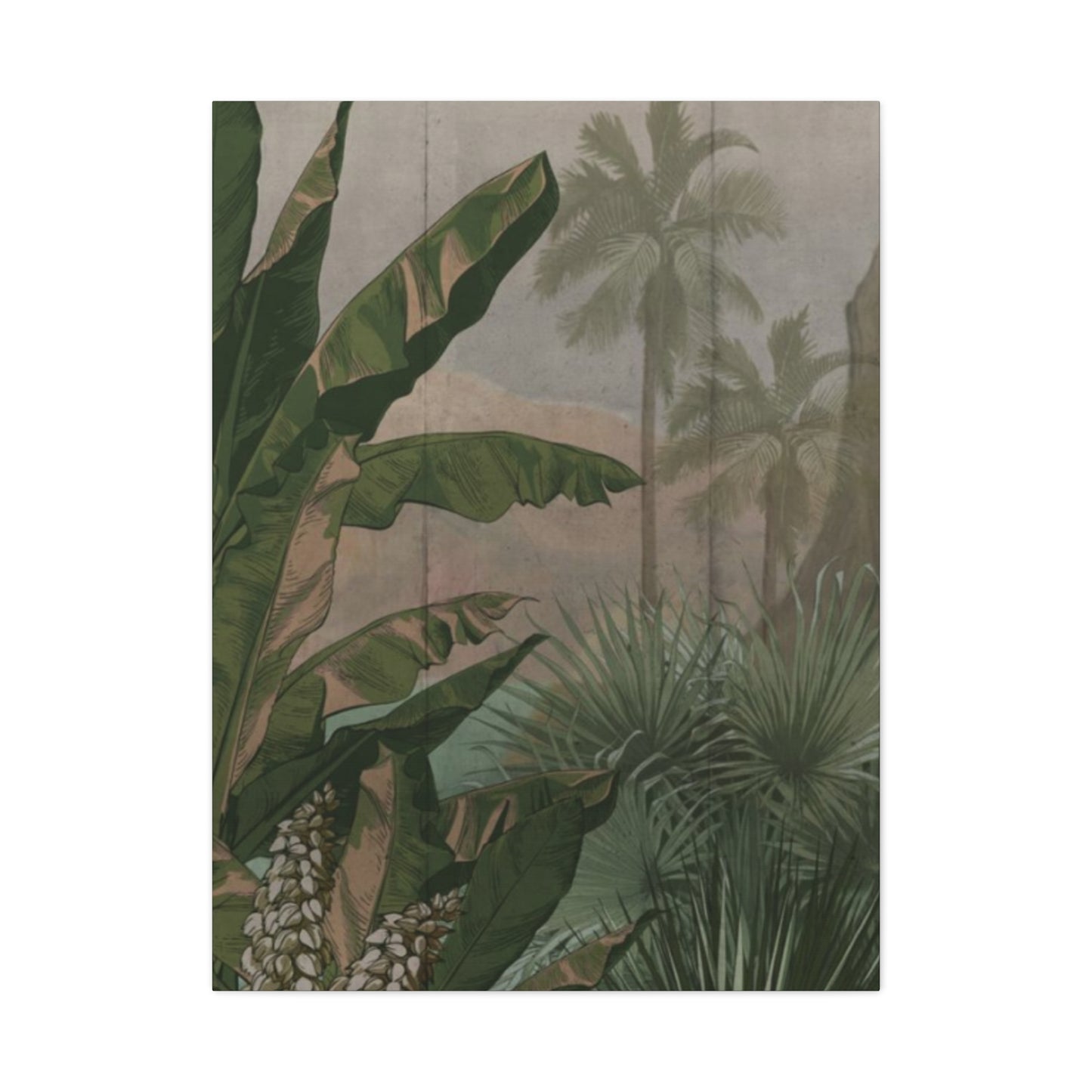 Palm Tree In Wildlife Wall Art & Canvas Prints