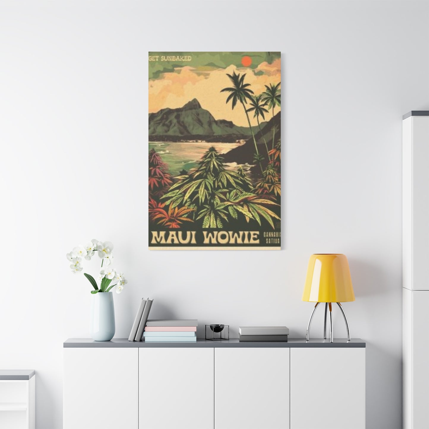 Maui Wowie Marijuana Wall Art & Canvas Prints