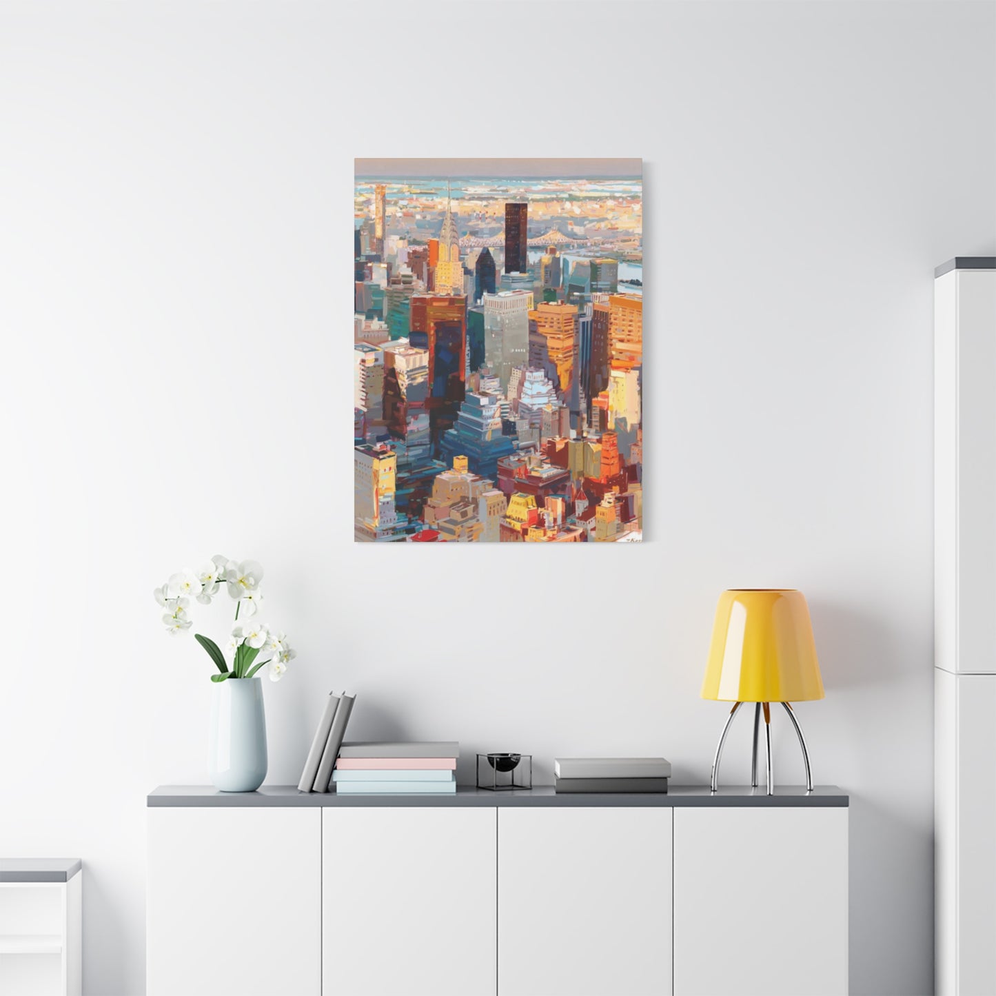 Cityscape Of New York City Wall Art & Canvas Prints