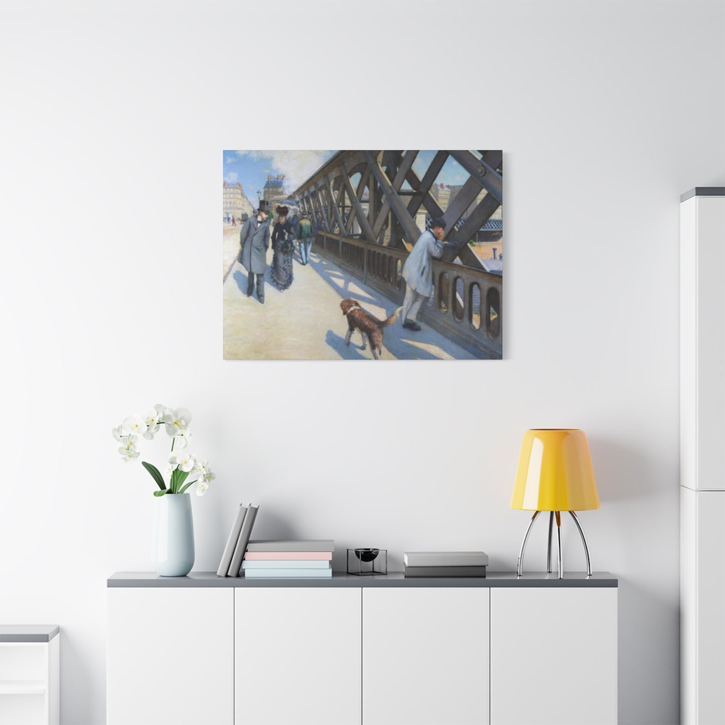 Gustav Iron Bridge Painting Wall Art & Canvas Prints