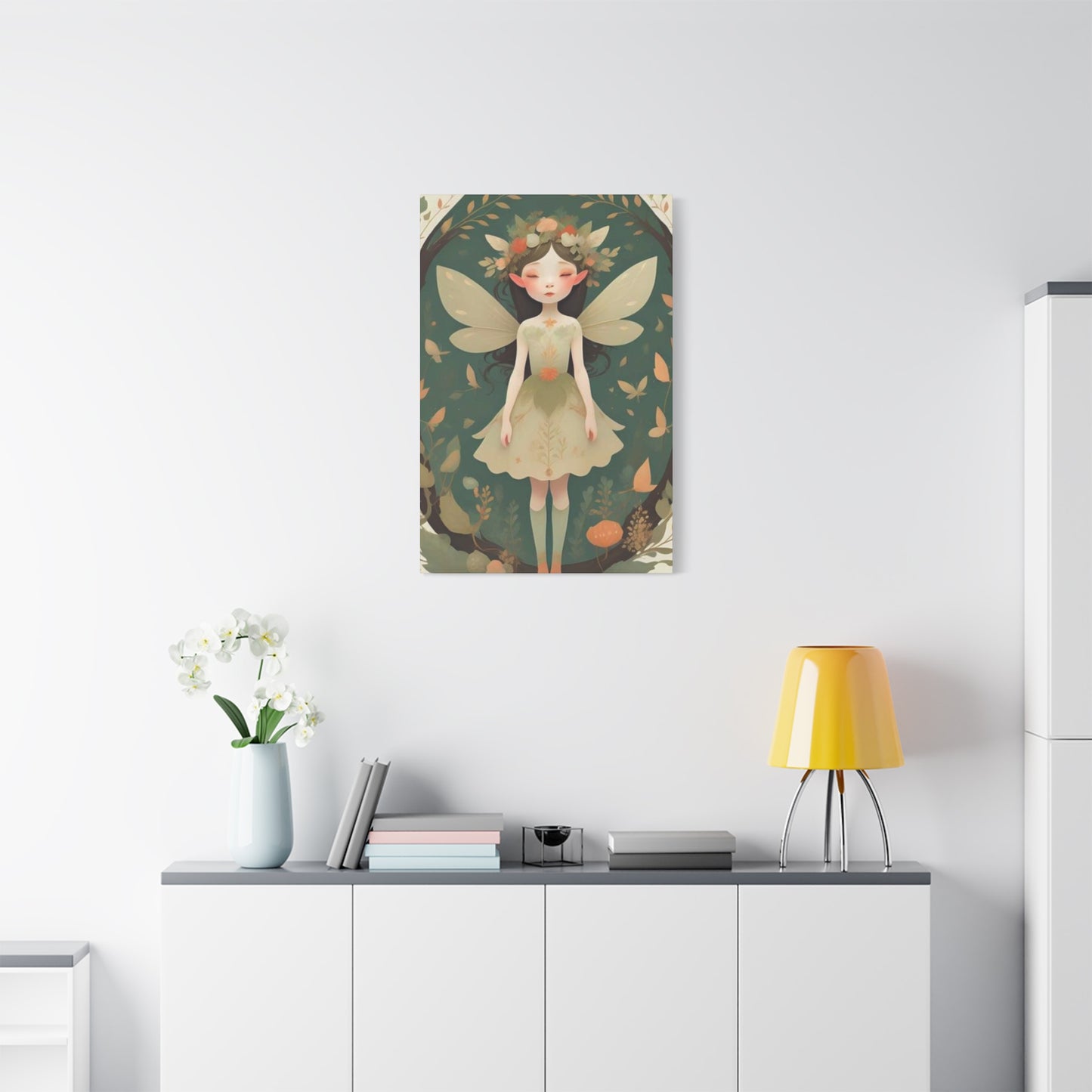 Little Angel Flower Fairies Wall Art & Canvas Prints