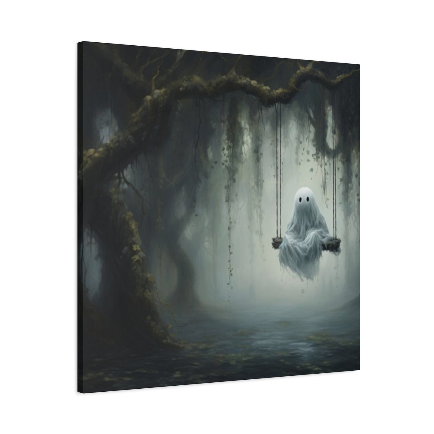 Swinging Ghost Wall Art & Canvas Prints