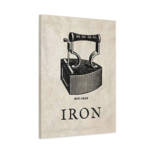 Box Iron Laundry Wall Art & Canvas Prints