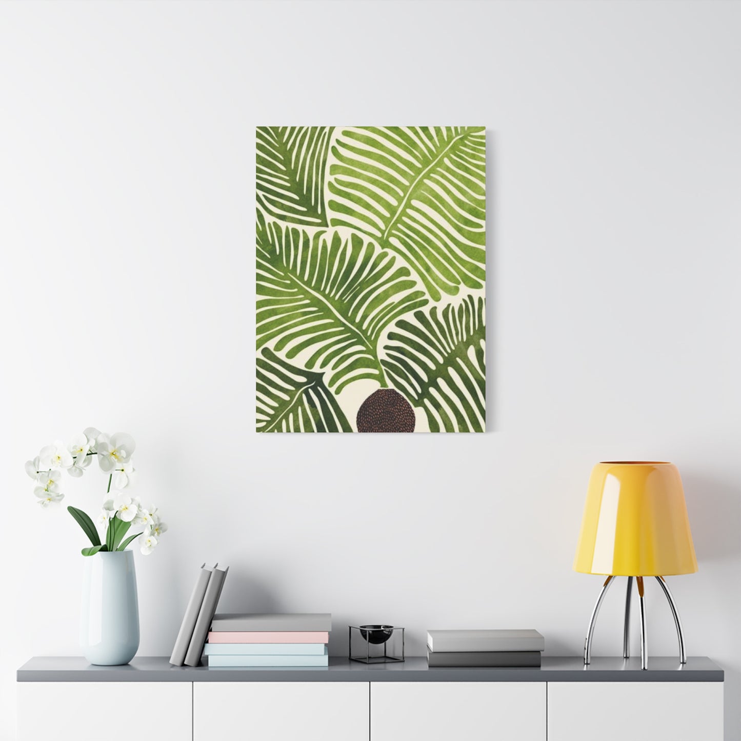 Beautiful Leaves Plant Olive Green Wall Art & Canvas Prints