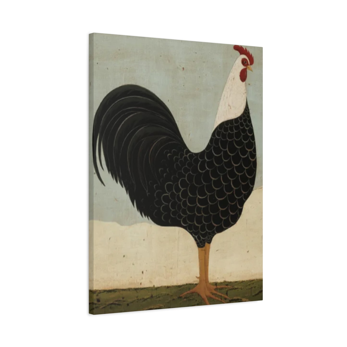 Black Chicken Kimble Warren Wall Art & Canvas Prints