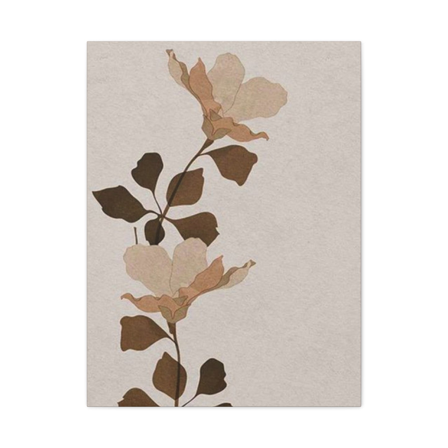 Flower Stem Entryway Wall Art & Canvas Prints