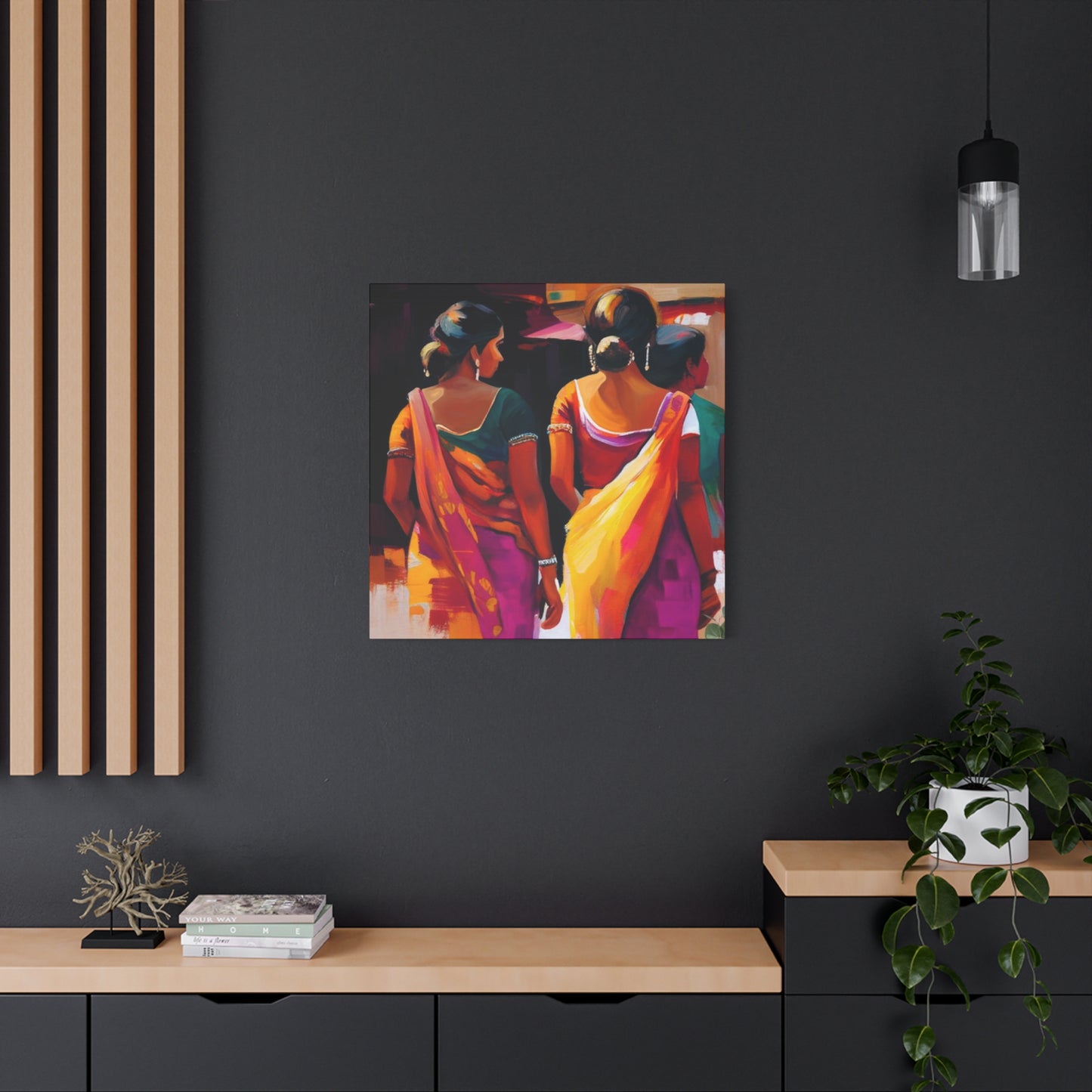 Indian Cultural Women Wall Art & Canvas Prints