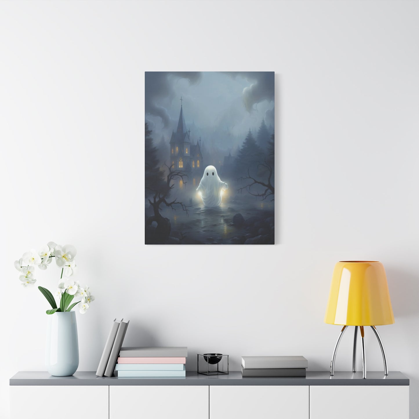 Halloween Ghosts Wall Art & Canvas Prints