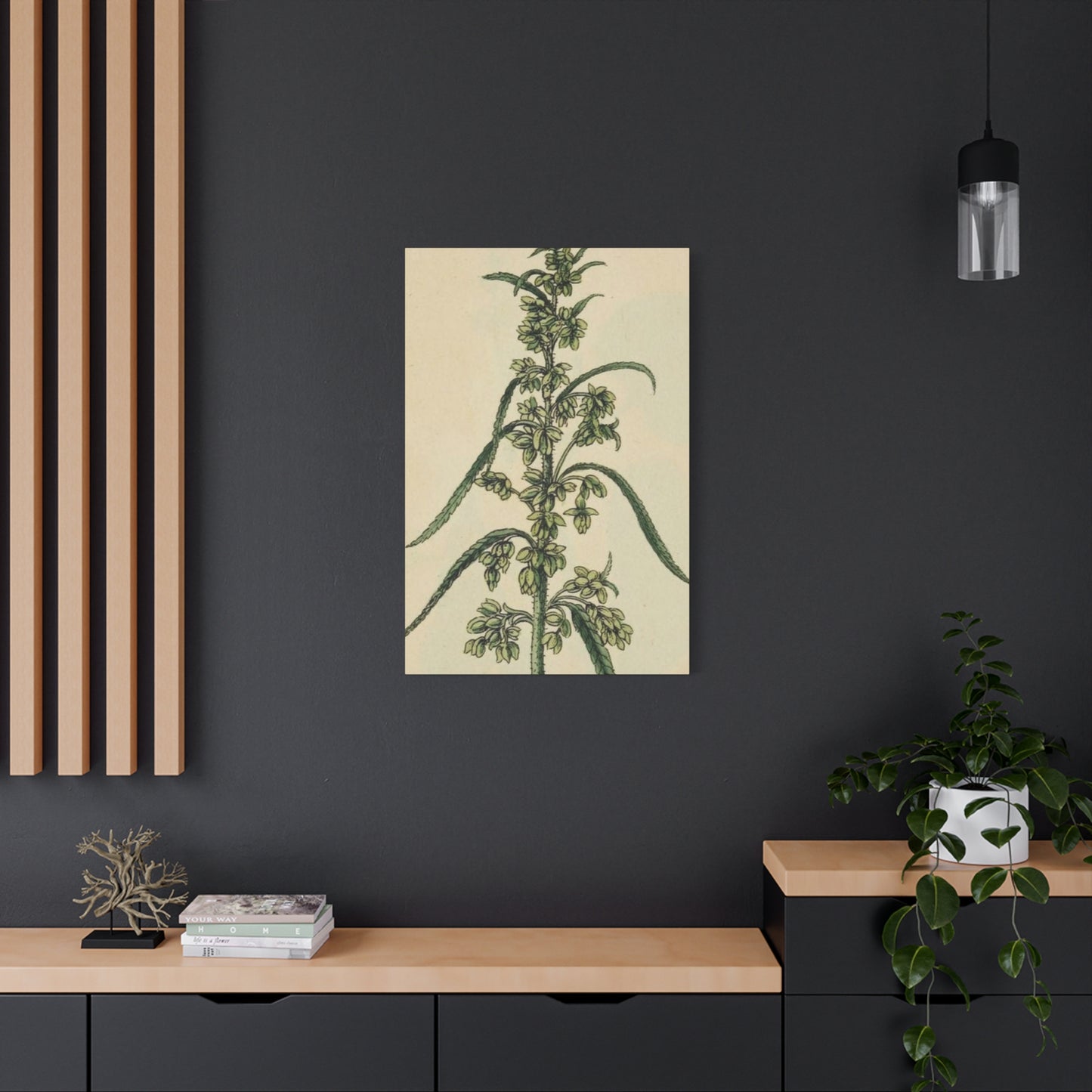 Plant Of Marijuana Wall Art & Canvas Prints