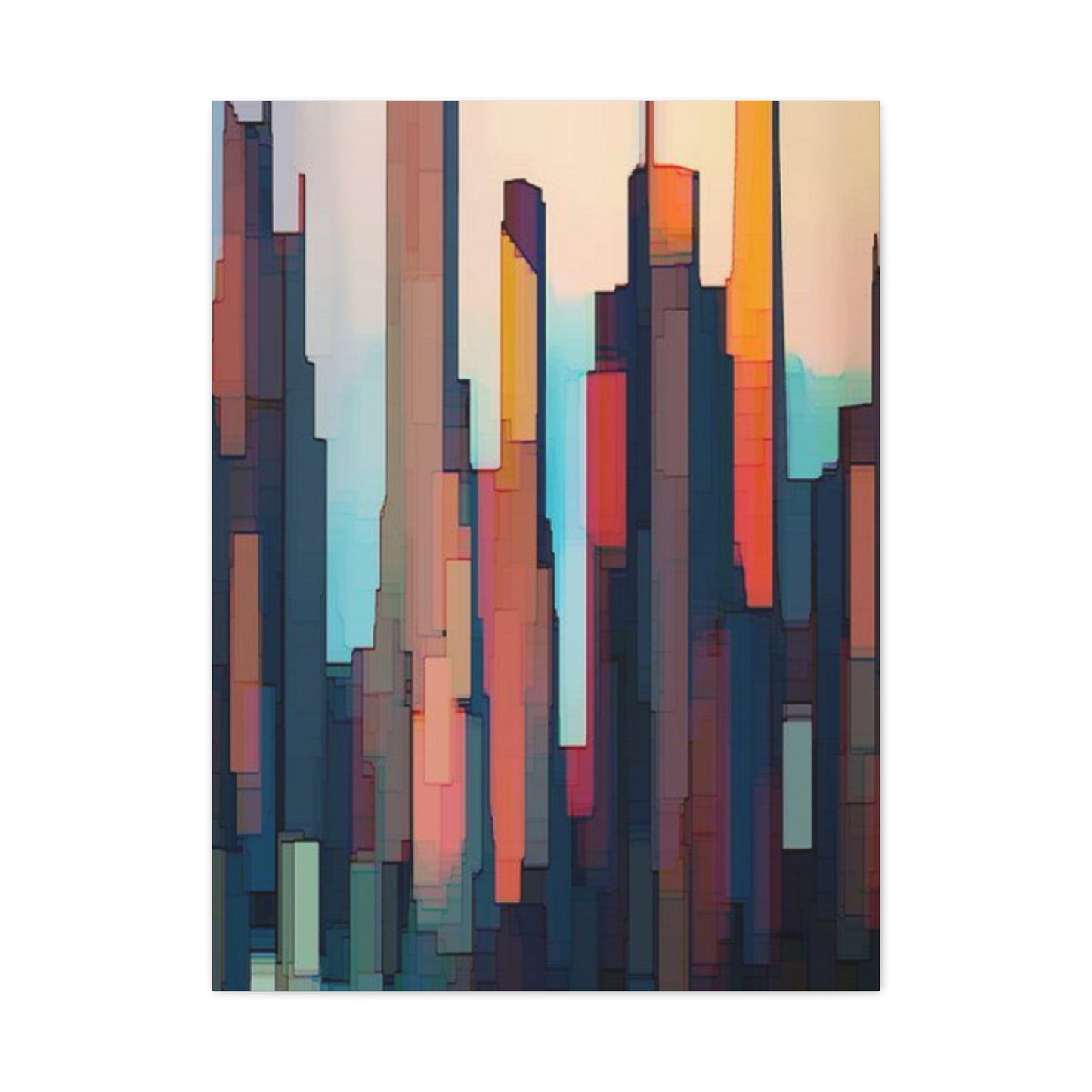 Horizontal Lines Modernism Wall Art & Canvas Prints