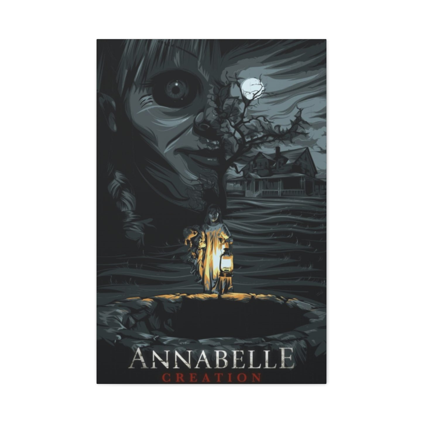 Annabelle Horror Movie Poster Wall Art & Canvas Prints