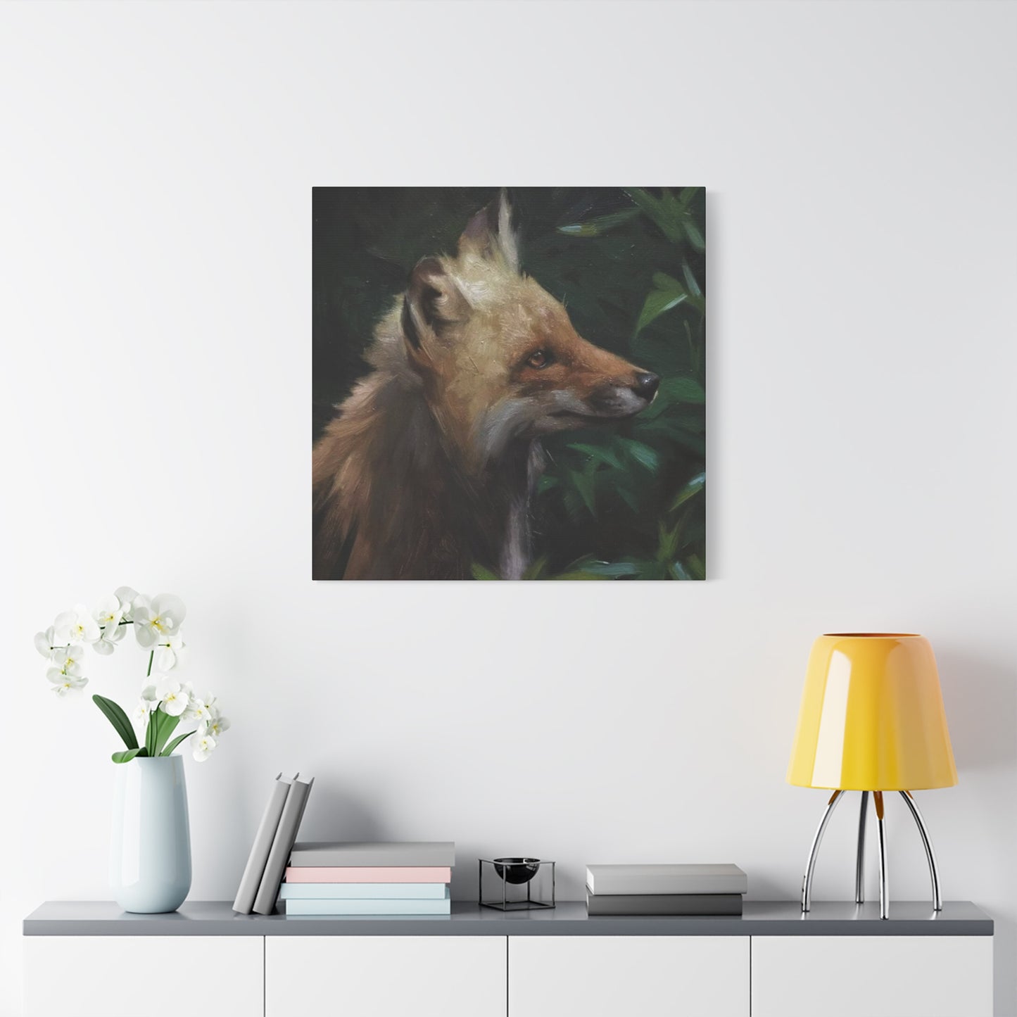 Little Baby Fox Wall Art & Canvas Prints