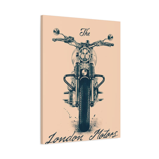 The London Motors Motorcycle Wall Art & Canvas Prints