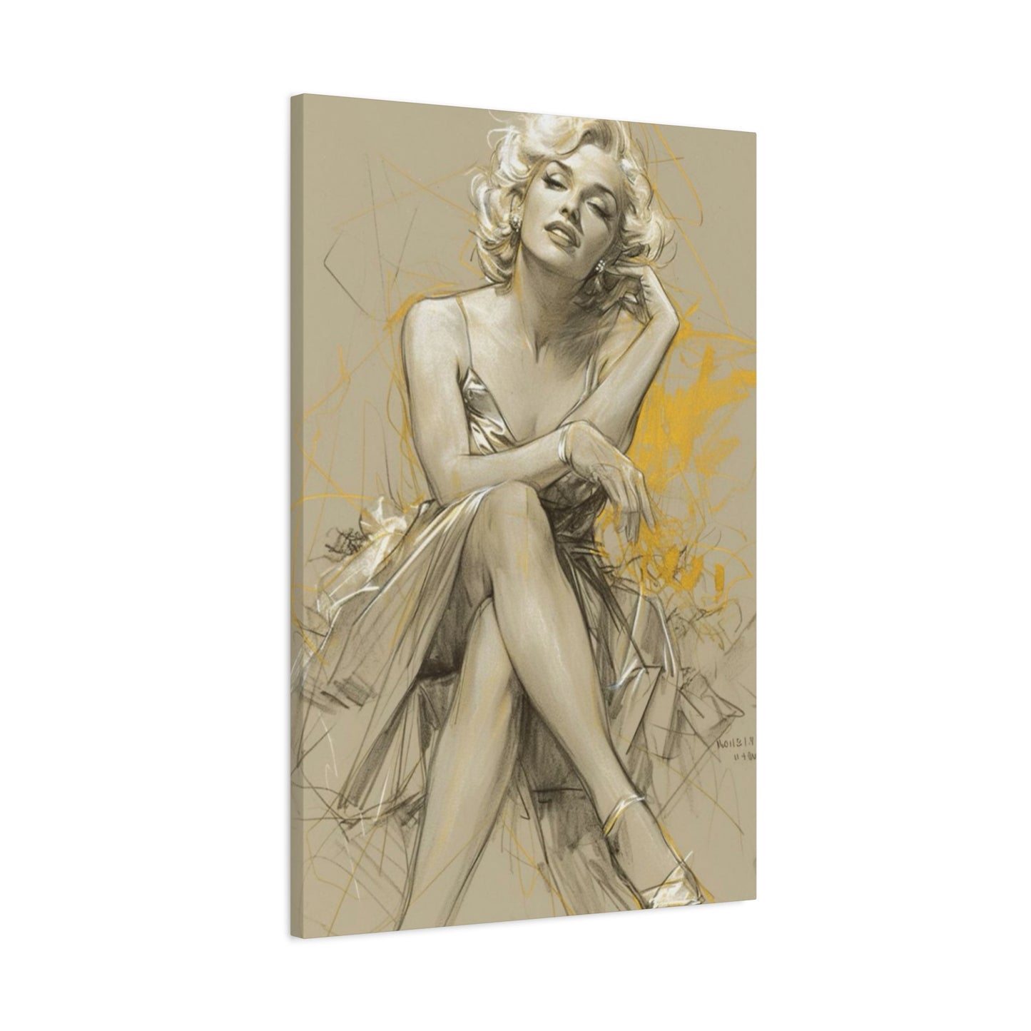 Marilyn Monroe Beautiful Poster Wall Art & Canvas Prints