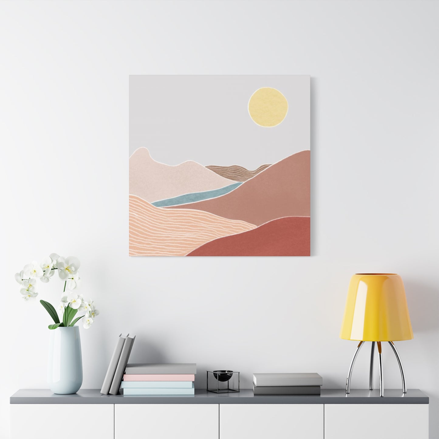 Abstract Sunset Entryway Wall Art & Canvas Prints