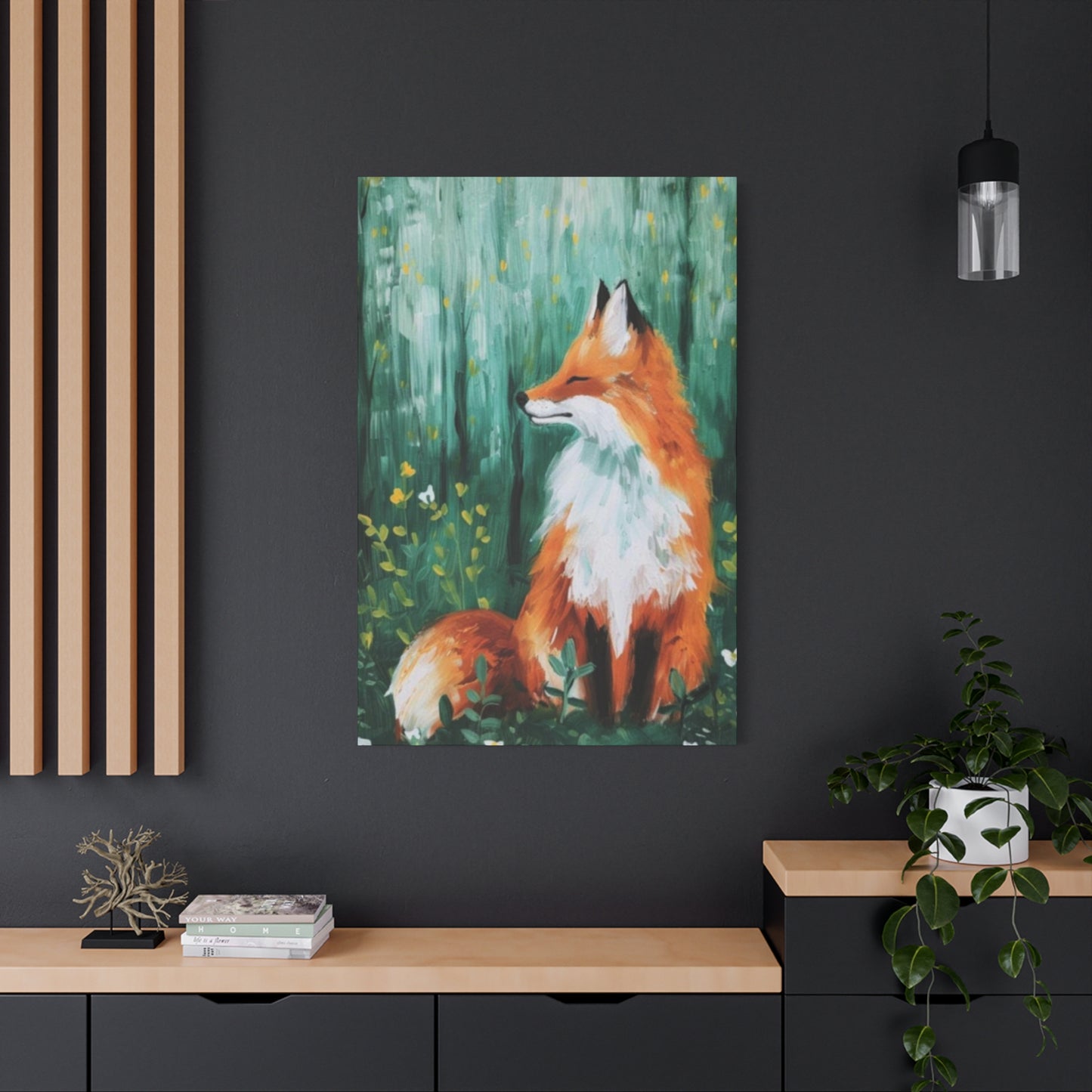 Portrait of Fox Wall Art & Canvas Prints