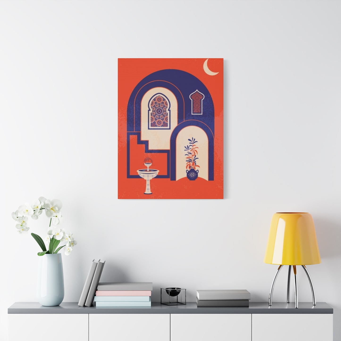 Painting In Moroccan Wall Art & Canvas Prints