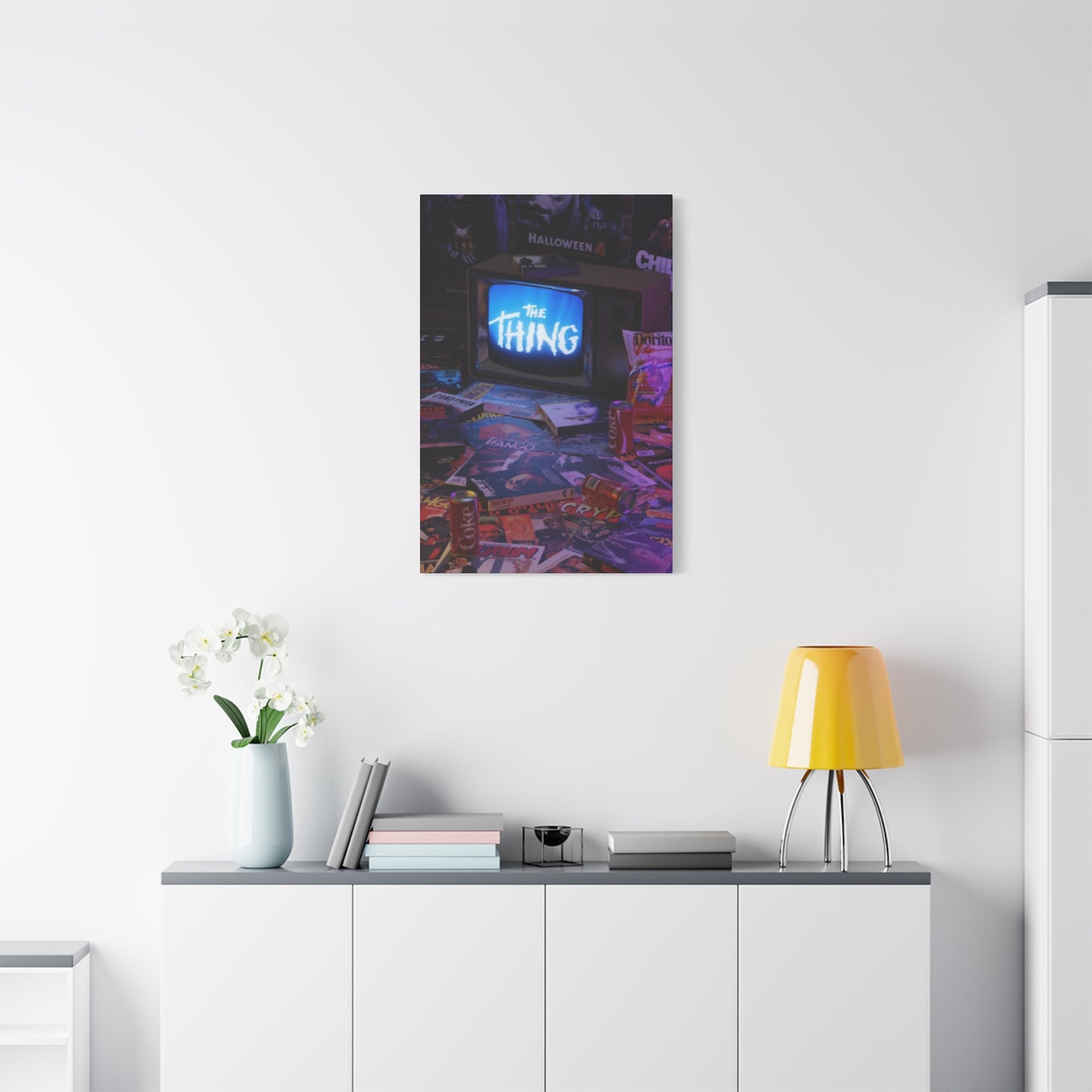 The Thing Horror Movie Poster Wall Art & Canvas Prints