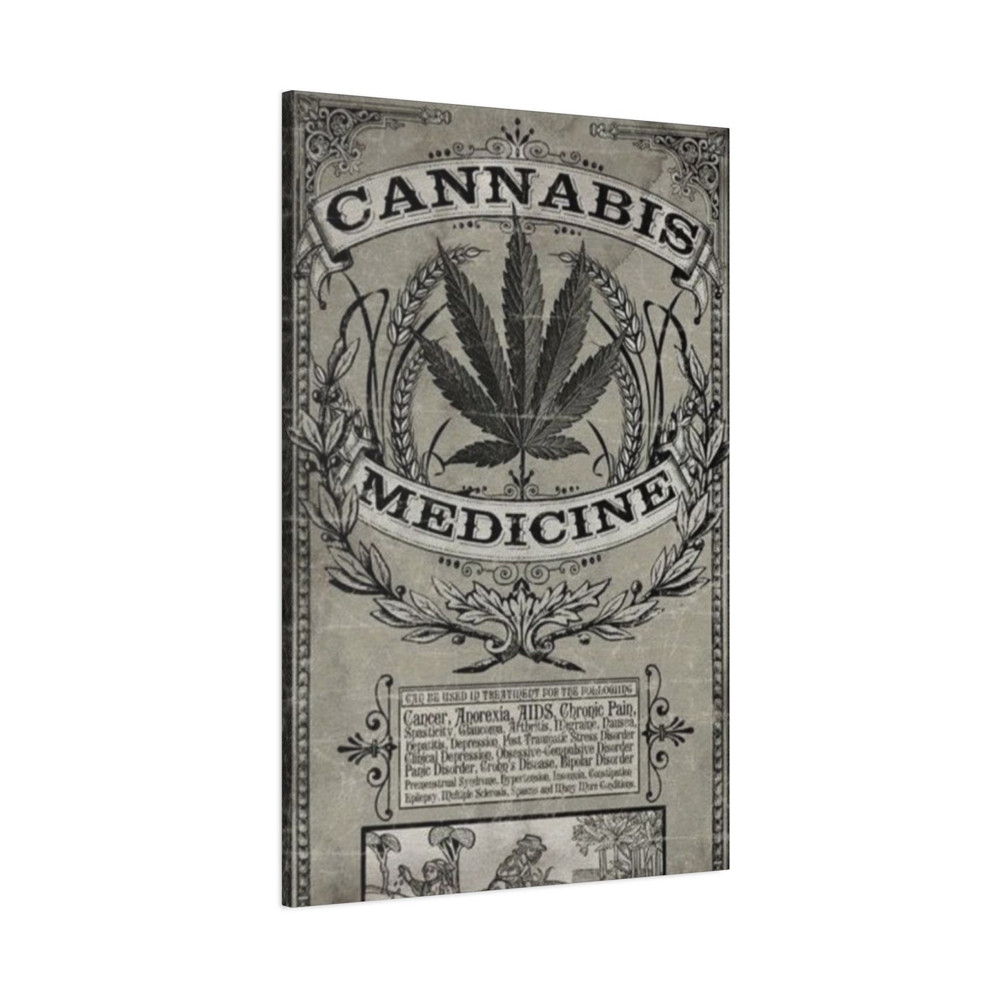 Cannabis Poster Marijuana Wall Art & Canvas Prints