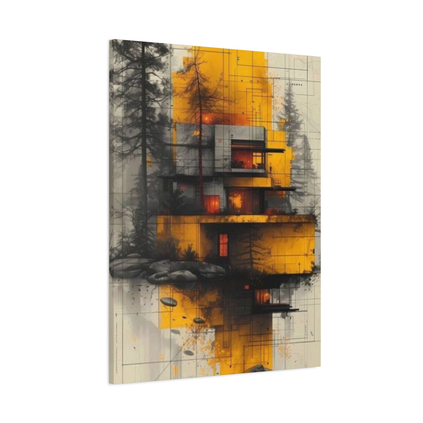 Modern Architecture Modernism Wall Art & Canvas Prints