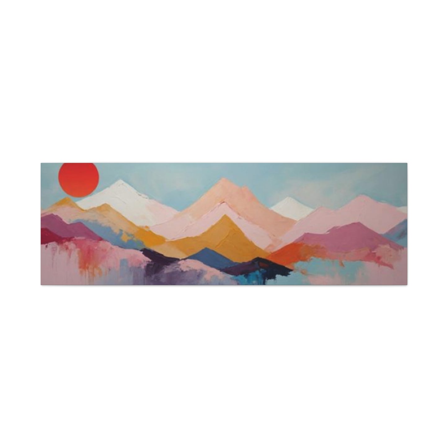 Sunrise Mountain Panoramas Wall Art & Canvas Prints