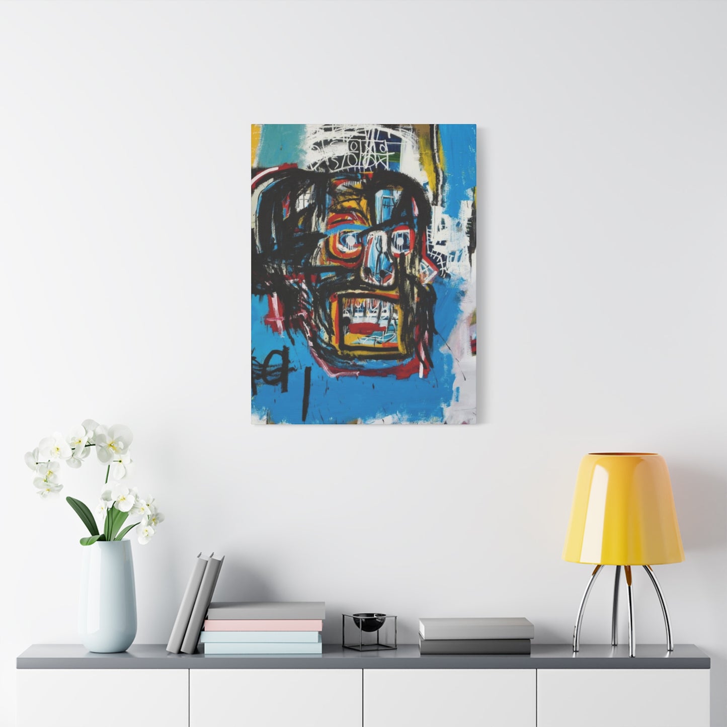 Scary Face Abstract Modernism Wall Art & Canvas Prints