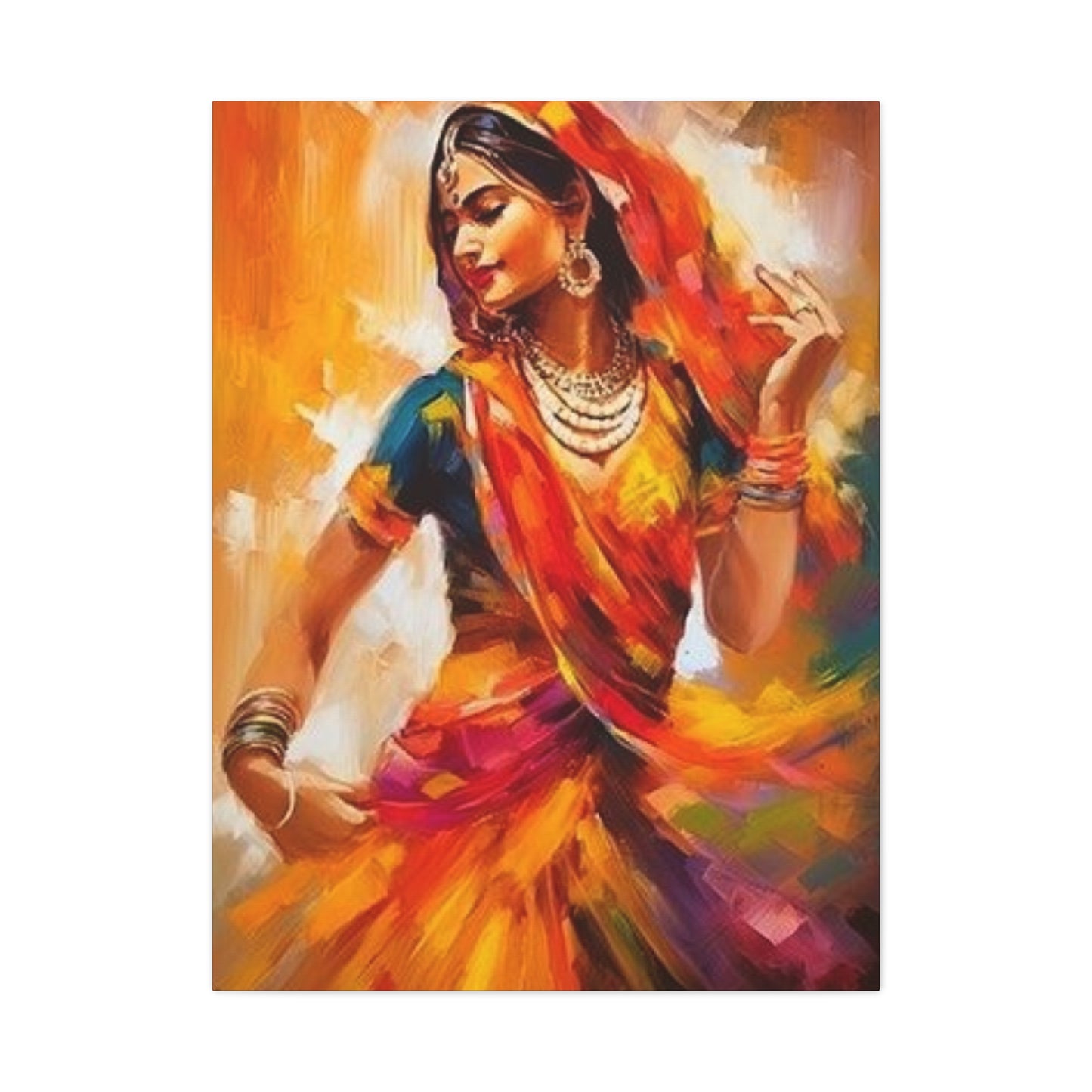 Beautiful Indian Women Candid Wall Art & Canvas Prints