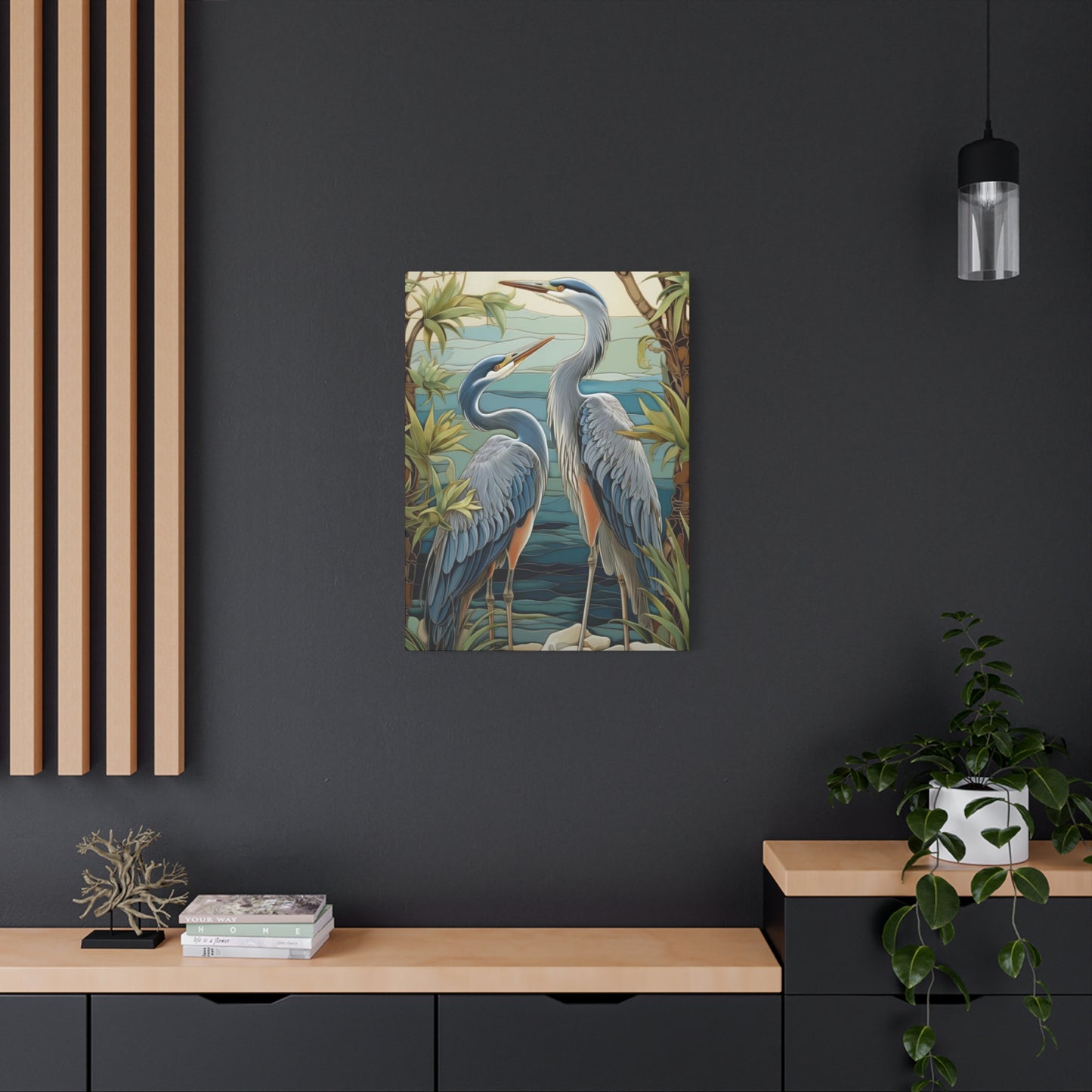 Herons in Wild Wall Art & Canvas Prints