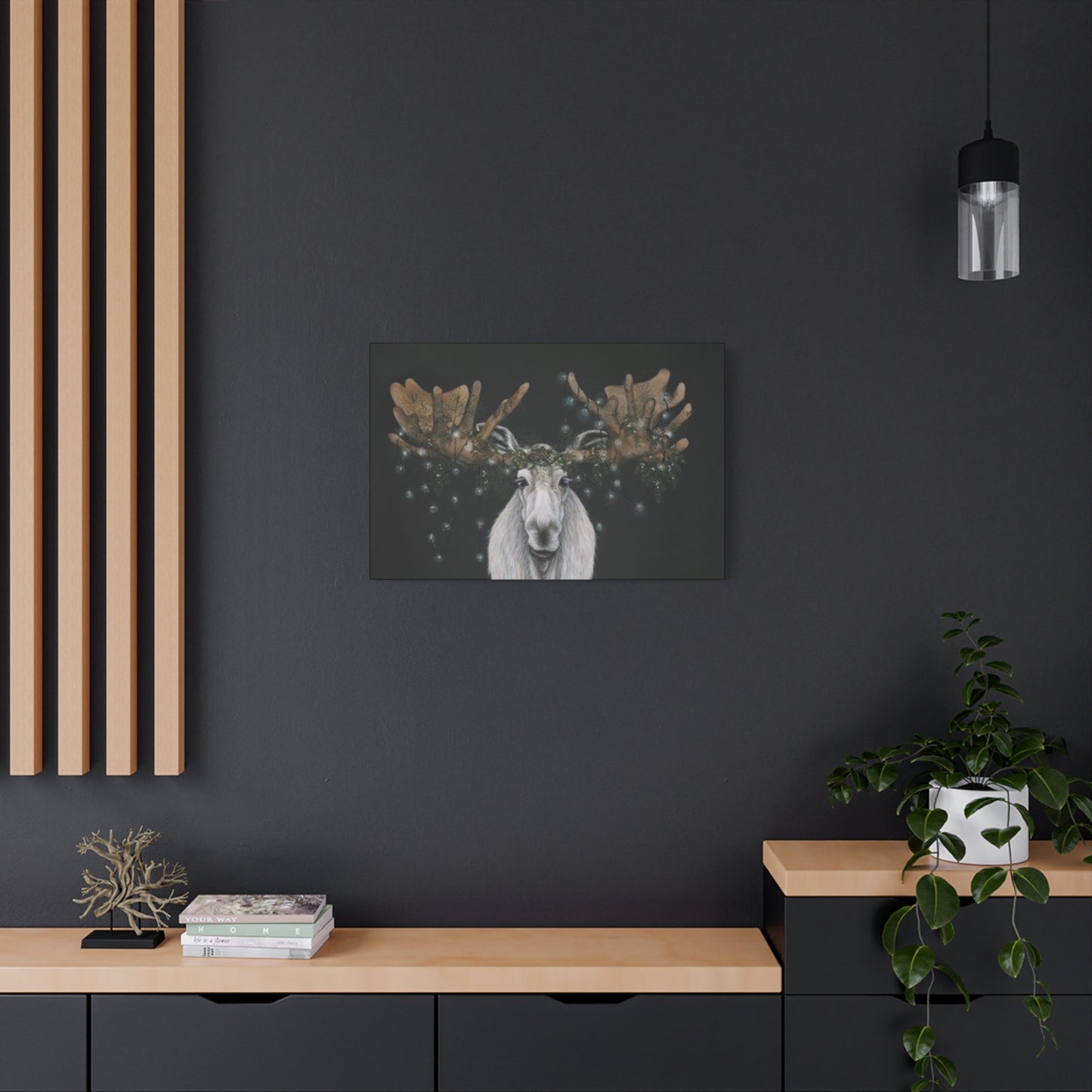 Reindeer Decorated Wall Art & Canvas Prints