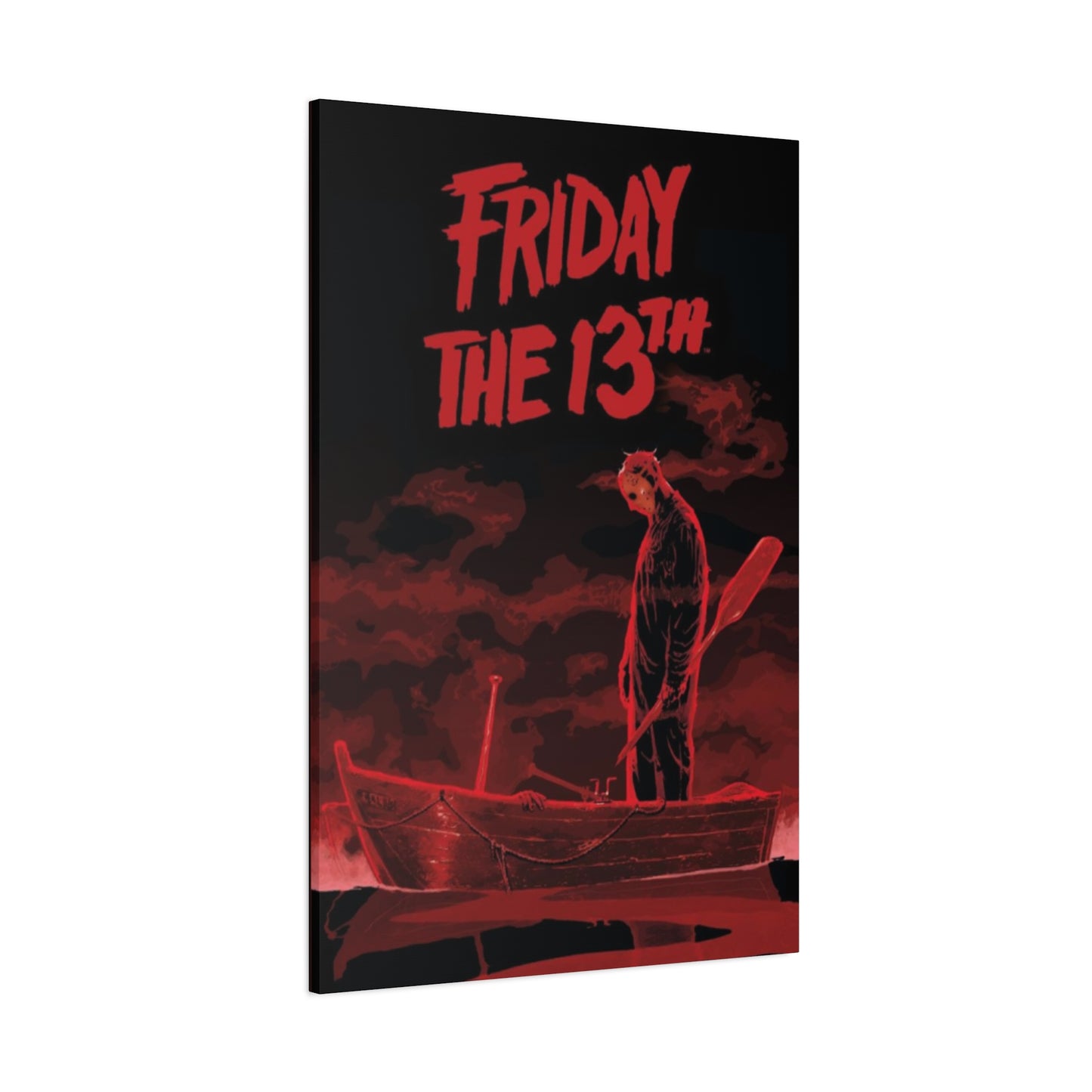 Friday The 13th Horror Movie Poster Wall Art & Canvas Prints