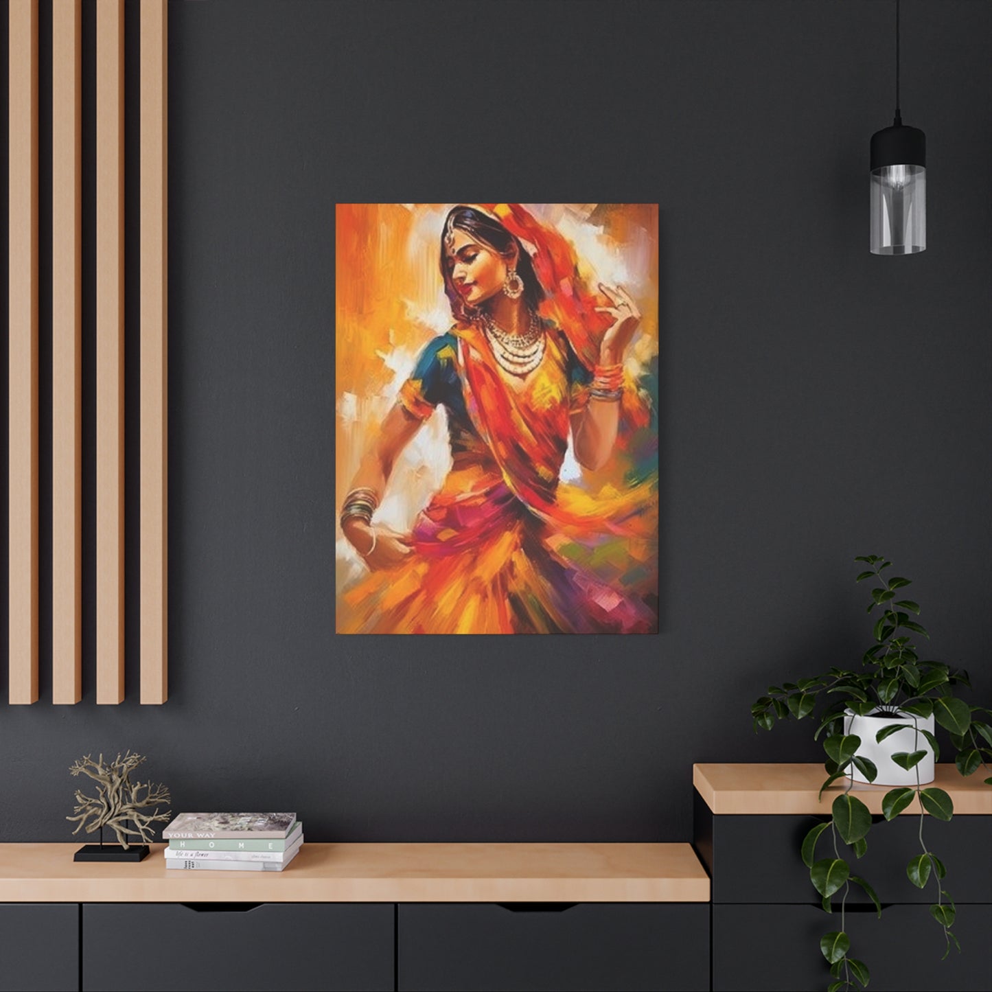 Beautiful Indian Women Candid Wall Art & Canvas Prints