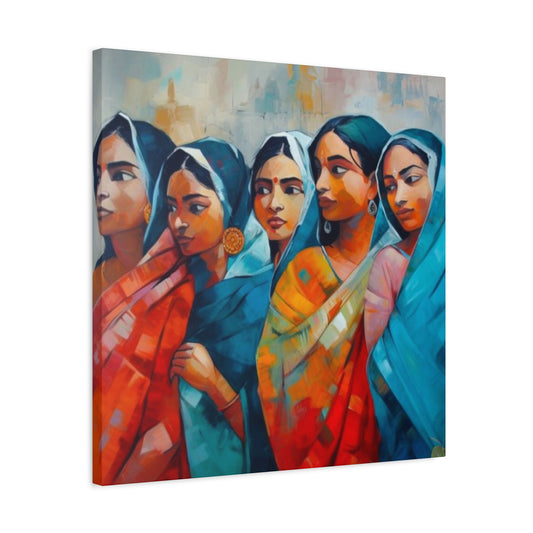 Indian Womens Wall Art & Canvas Prints