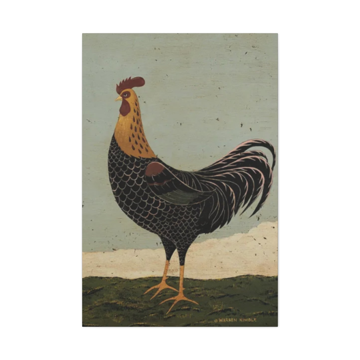 Beautiful Chicken Kimble Warren Wall Art & Canvas Prints