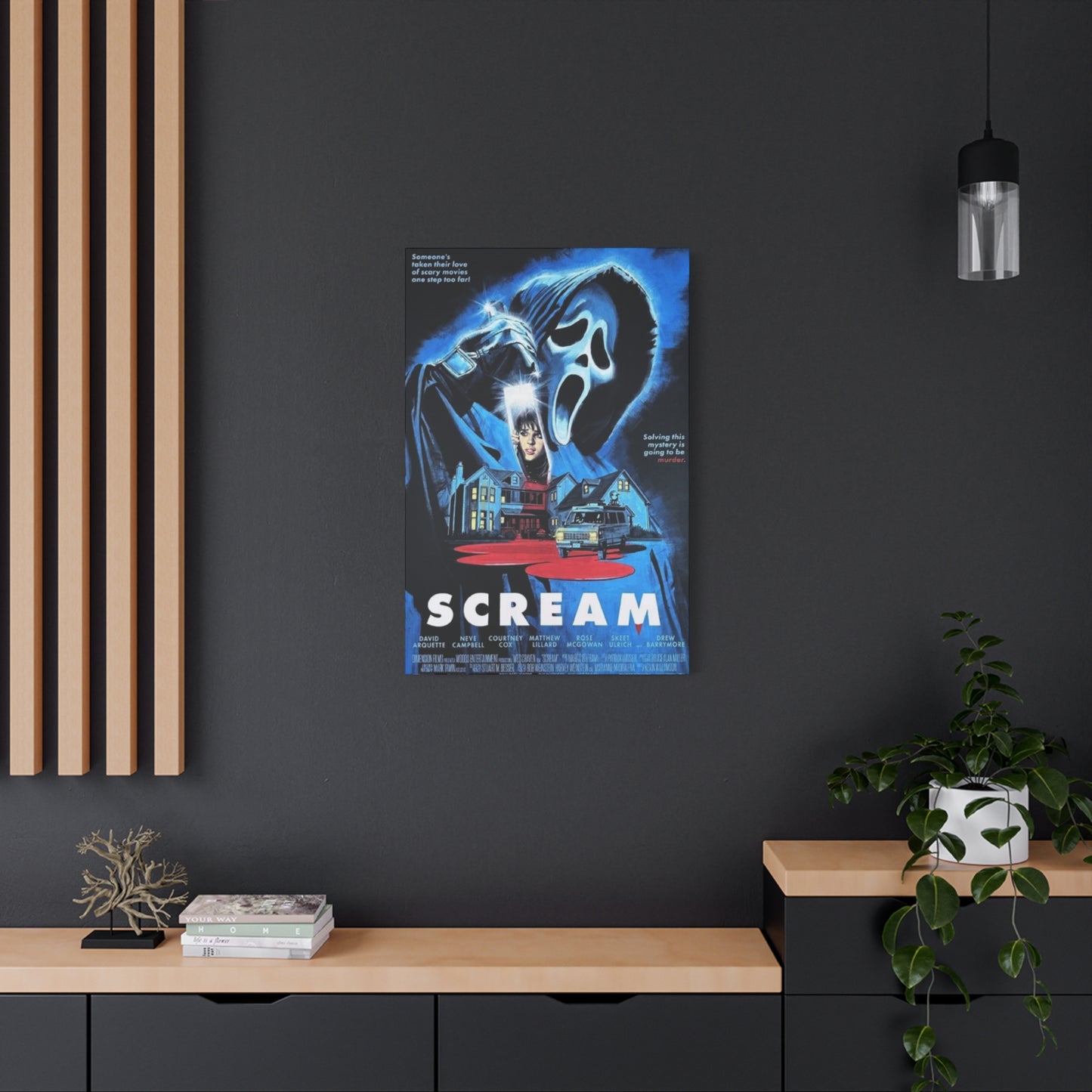 Scream Movie Poster Wall Art & Canvas Prints